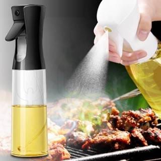 300ML Oil Spray Bottle / Plastic Atomizing Oil Spray Bottle / Portable BBQ Camping Olive Oil Spray Bottle