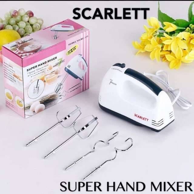 Scarlett Electric Egg Beater and Mixer